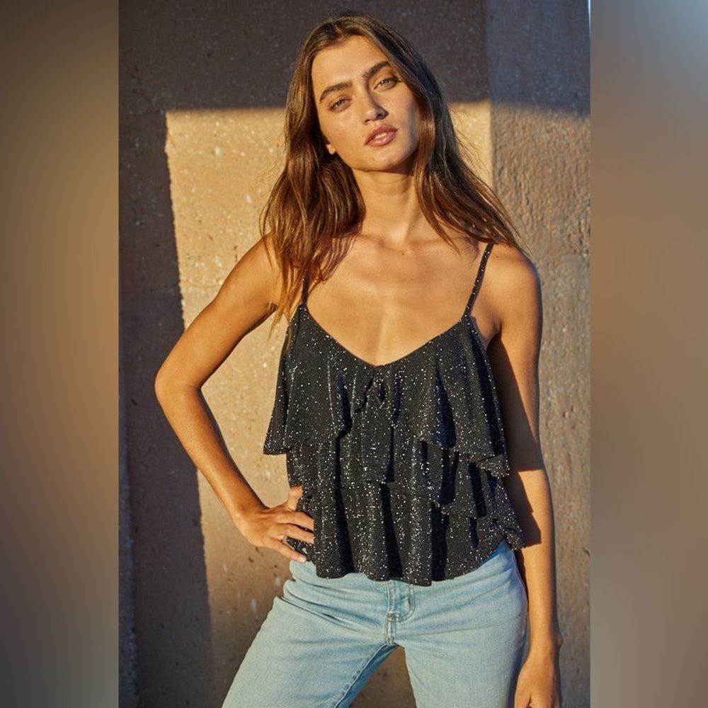 By Together Ruffle Layered Top